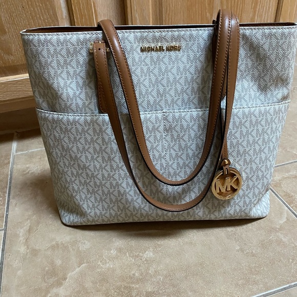 michael kors plastic bag